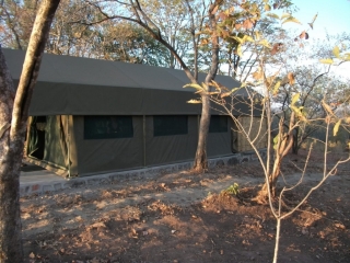 Luxury Camp Tent in Dande Concession