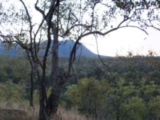 Panaramic View at overlook in Zimbabwe