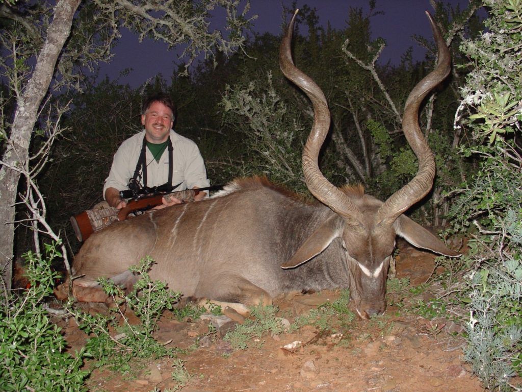 todd r and kudu trophy